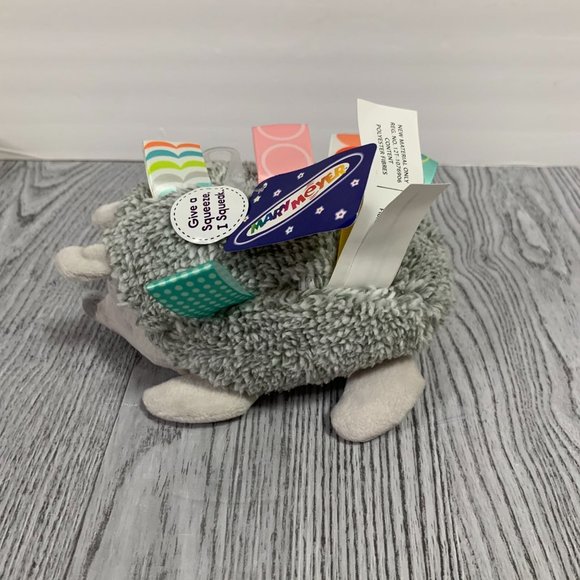 Mary Meyer Baby Taggies Heather Hedgehog Squeaks Toy NWT - Picture 4 of 8